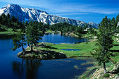 Belledonne : Le lac Achard et le Taillefer