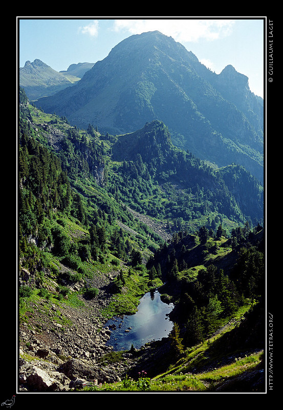 Entre Arc et Romanche : Entre la Pra et Chamrousse, le petit lac Lama
