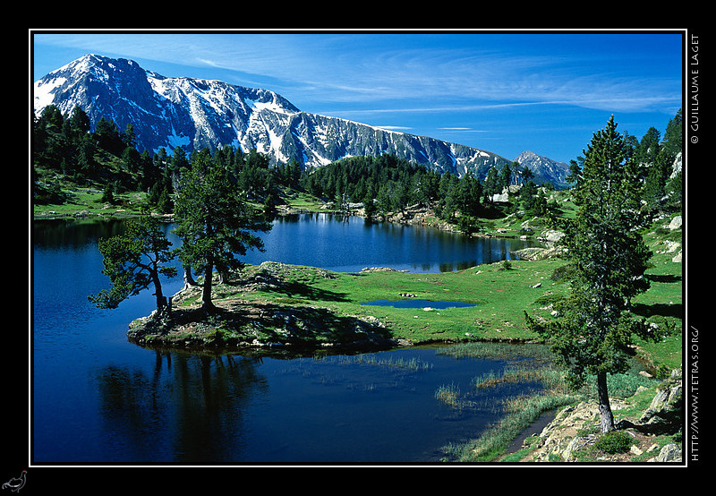 Entre Arc et Romanche : Le petit lac Achard,  Chamrousse...magnifique quand ses abords ne sont pas pleins de dchets