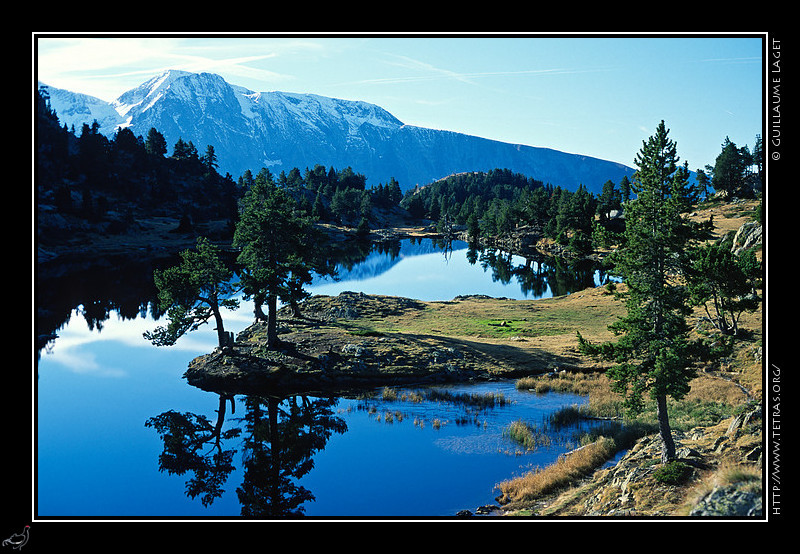 Entre Arc et Romanche : Le lac Achard  Chamrousse et le Taillefer au loin