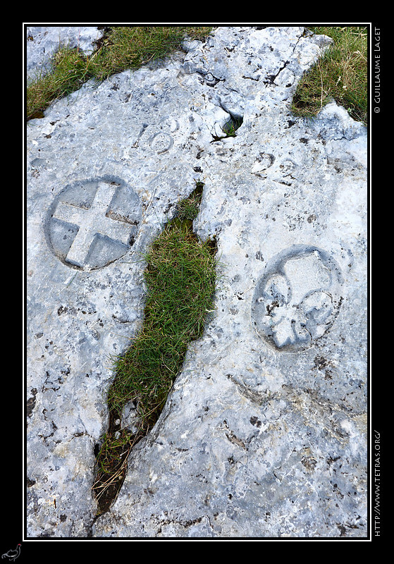 Chartreuse : Gravure-frontire entre la Savoie et le Dauphin