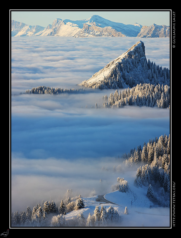 Chartreuse : La Pina, le Vercors et la route du Charmant Som aprs la premire neige