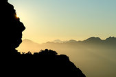 Chartreuse : Le bonhomme du Rocher du Midi