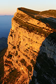 Chartreuse : Lever de soleil sur la Dent de Crolles