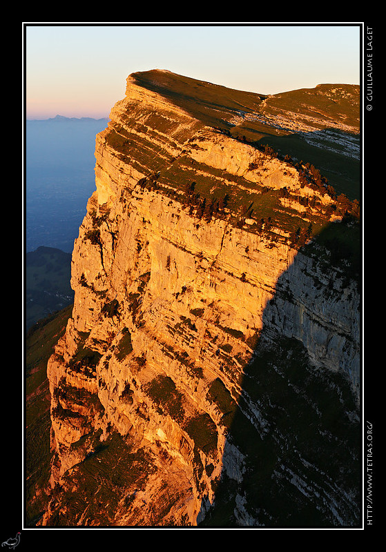 Chartreuse : Lever de soleil sur la Dent de Crolles