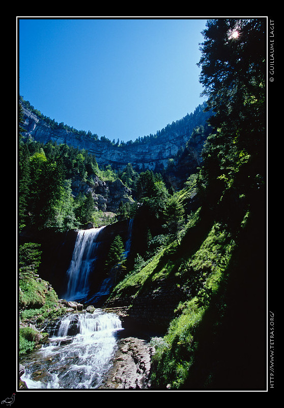 Chartreuse : Cascade et cirque de Saint-Mme