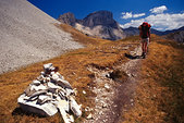 Devoluy : Arrivee vers le lac du Lauzon