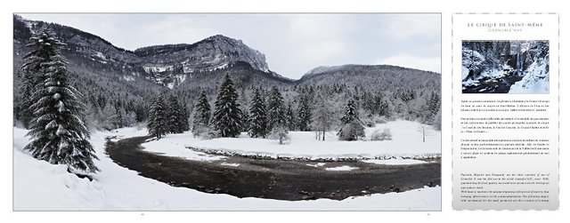 extrait du livre : le cirque de Saint-M�me en hiver