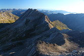 Queyras : Depuis le Pain de Sucre, les cretes de la Taillante