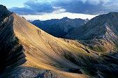 Queyras : Le col de l'Izoard depuis le col Perdu