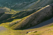 Queyras : Sous le col de l'Izoard, en fin de journee