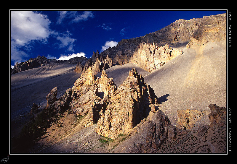 Queyras : La Casse Dserte, sous le col de l'Izoard