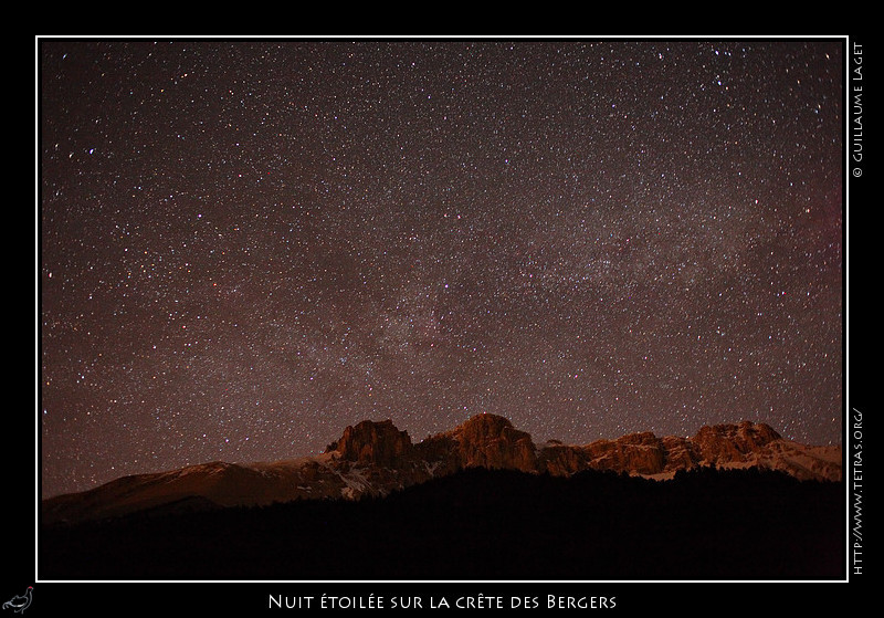 Rcits de randonnes : Nuit toile sur la crte des Bergers et le plateau de Bure