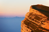 Chartreuse : Lever de soleil sur la Dent de Crolles et les cretes du Vercors