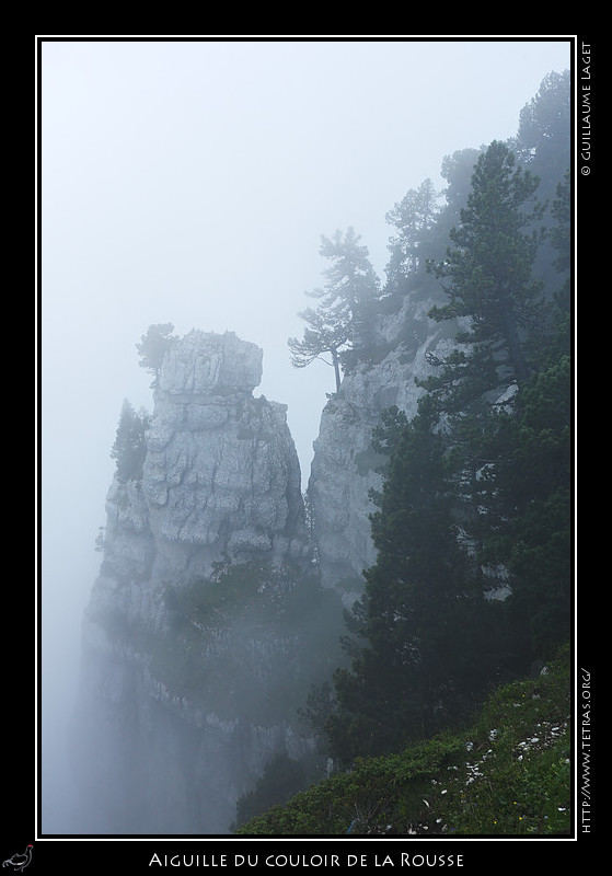 Rcits de randonnes : L'aiguille du couloir de la Rousse