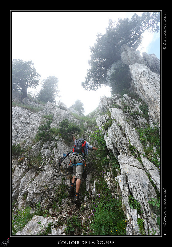 Rcits de randonnes : Sortie du couloir de la Rousse sur les Hauts de Chartreuse