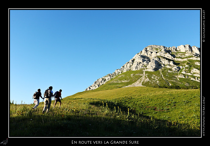 Rcits de randonnes : En route vers la Grande Sure par le couloir de Jusson