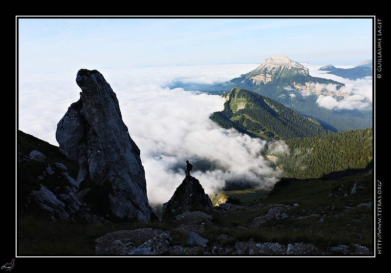 Rcits de randonnes : Sous l'Oeille, au dessus des nuages de la valle