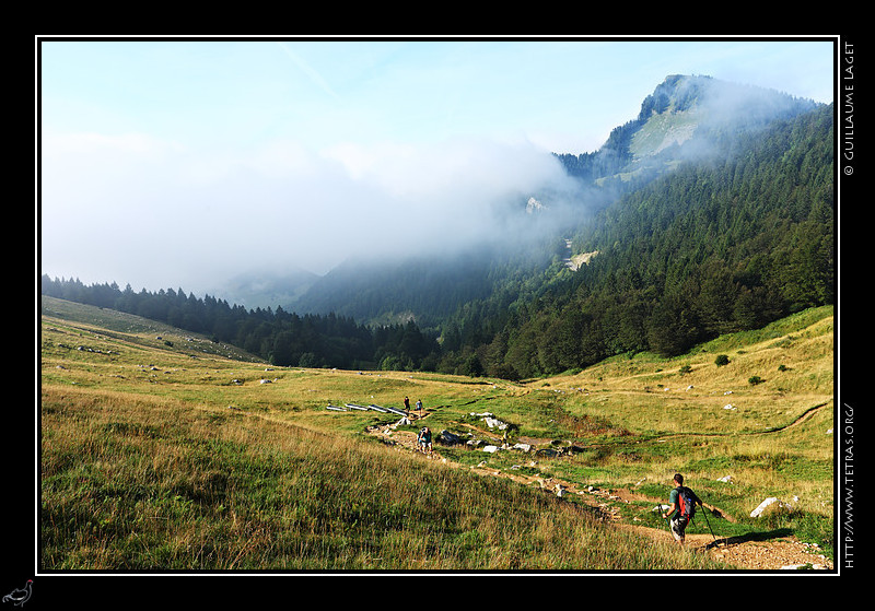 Rcits de randonnes : En descendant de la Dent de Crolles et du col des Ayes