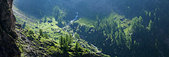 Ecrins : Premiers rayons sur le fond du Valgaudemar