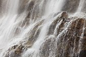 Ecrins : Cascade du Voile de la Mariee