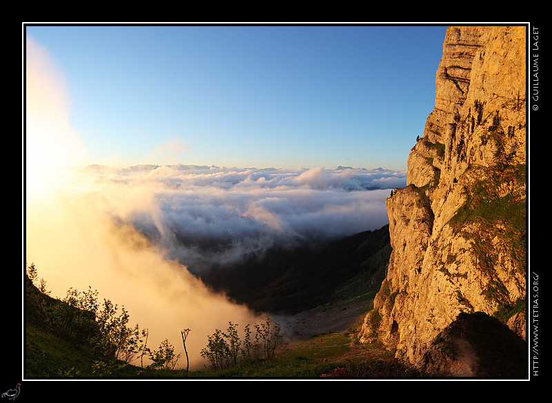 Rcits de randonnes : Les falaises des rochers du Playnet et le couloir du pas Ernadant 
