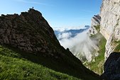 Vercors : Sur la vire de Serre-Brion