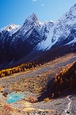 Ecrins : Le lac de la Douche