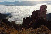 Vercors : Au debouche du couloir des Sultanes