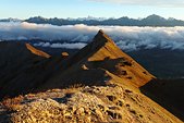 Gapencais : Le pic de l'Aiguille vu depuis le pic de Gleize