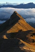 Gapencais : Le pic de l'Aiguille vu depuis le pic de Gleize