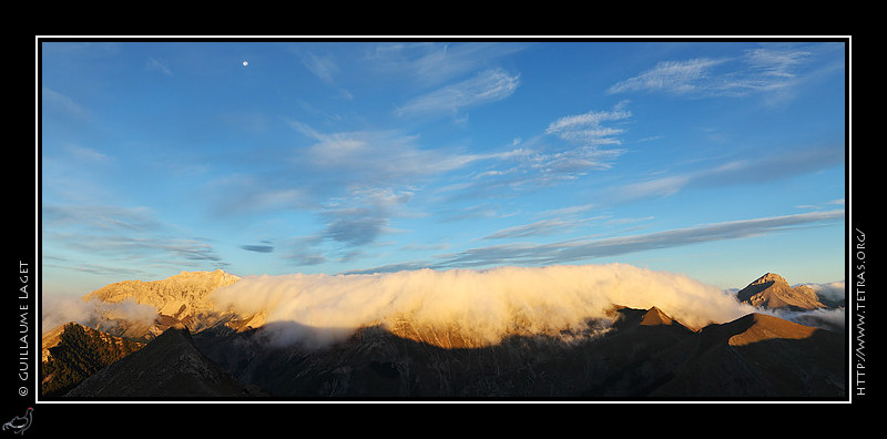 Rcits de randonnes : Nuages sur les crtes du Dvoluy 
