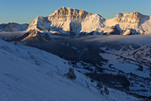 Vercors : Lever de soleil sur le Grand Veymont