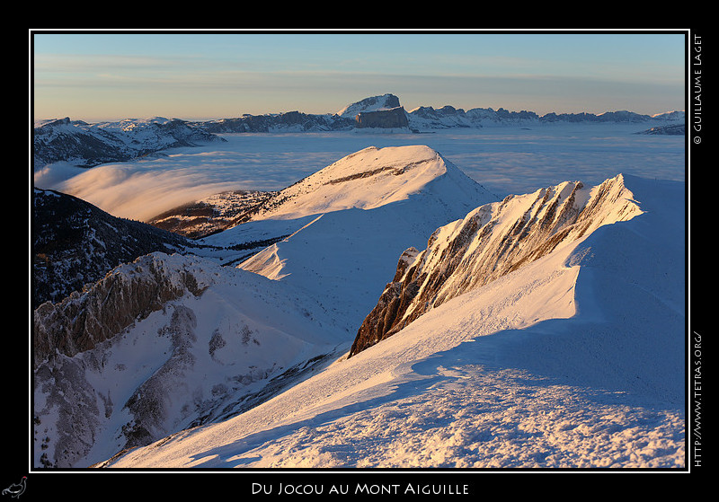 Rcits de randonnes : Panorama du Jocou au Mont Aiguille et Balcon Est du Vercors. 
