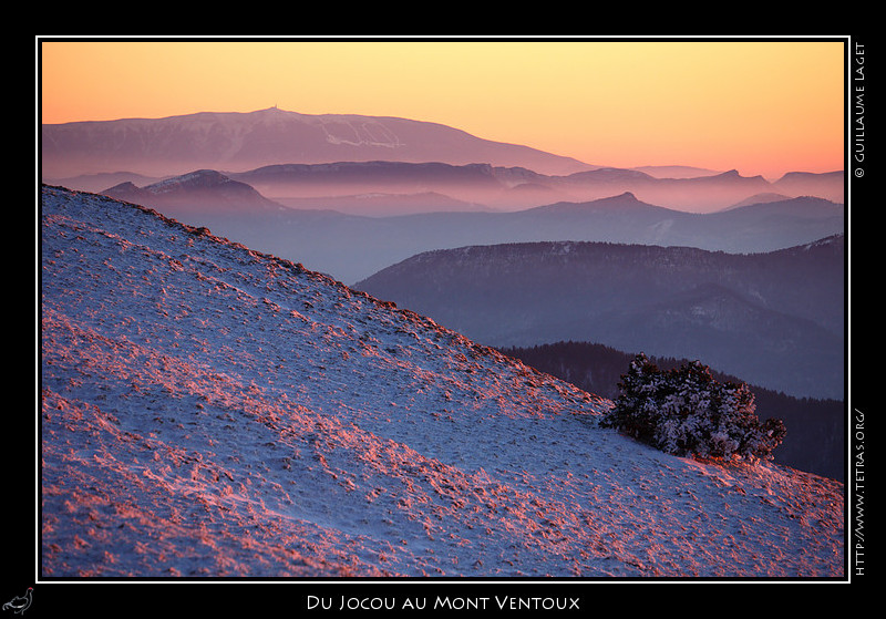 Rcits de randonnes : Panorama jusqu'au Mont Ventoux. 
