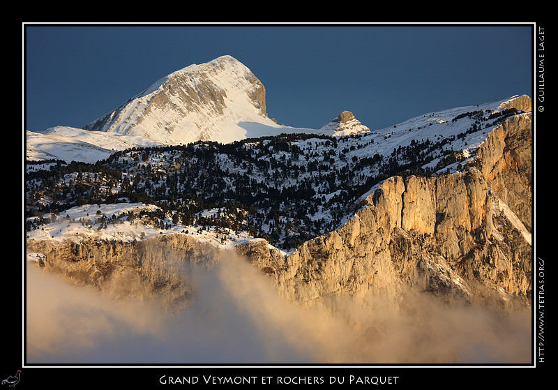 Rcits de randonnes : Mais trs vite le soleil s'attnue puis disparat... 
