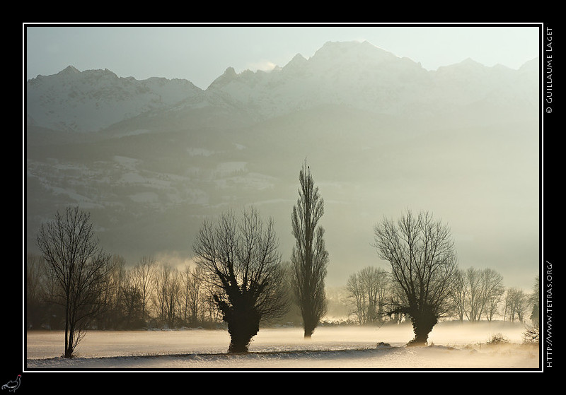 Photo :  Une petite vue du Grsivaudan embrum et enneig samedi dernier...juste au bord de l'autoroute, vers Crolles. 
