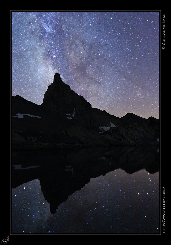 Photo : toiles au dessus de la Tte des Toillies, Queyras 
