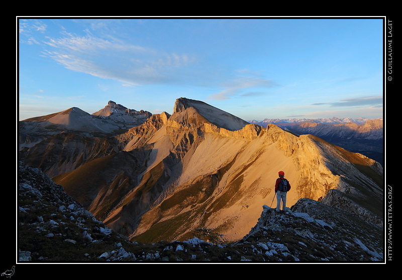 Photo : Crtes entre Vachres et le Rocher Rond, Dvoluy 
