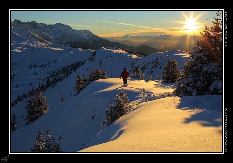 Photo : Vue depuis le Grand Rocher, Belledonne 
