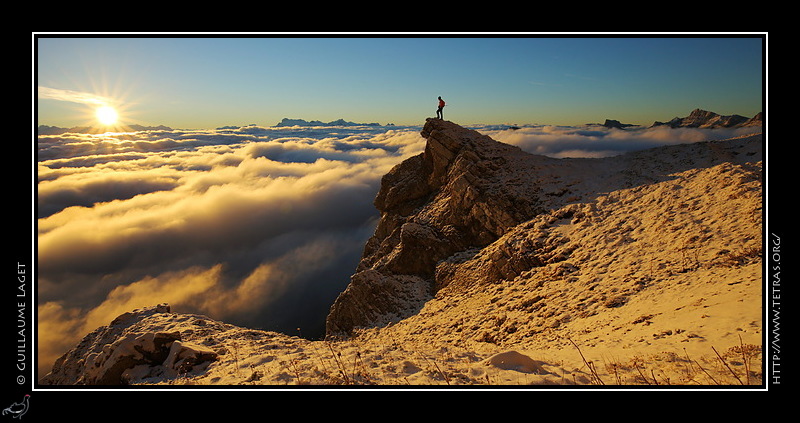 Photo : Sous les falaises des Deux Soeurs, Vercors 
