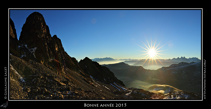 Photo : Sous le col de la Combe, Belledonne 
