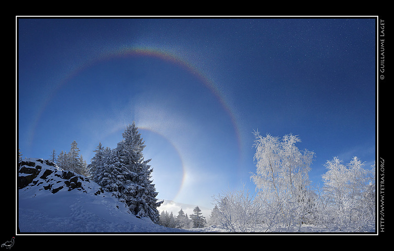 Photo : Halo solaire et parhlie, Chamrousse, Belledonne 
