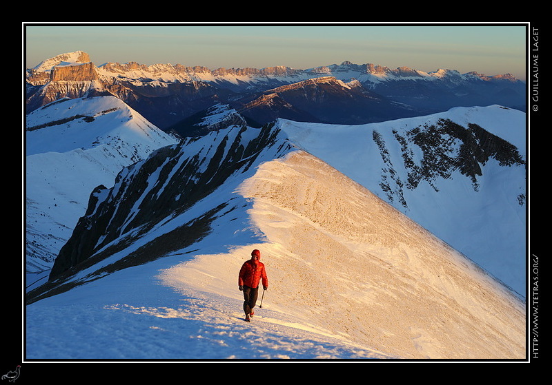 Photo : Crtes du Jocou, entre Dvoluy et Vercors 
