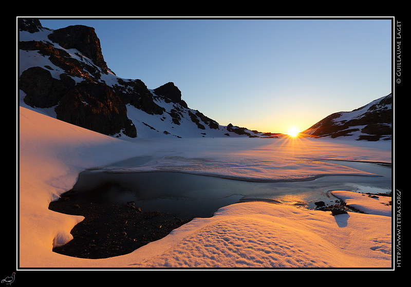 Photo : Lac du Petit Domnon, Belledonne 
