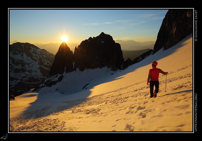 Photo : Entre col de la Combe et Brche du Chien, Belledonne 
