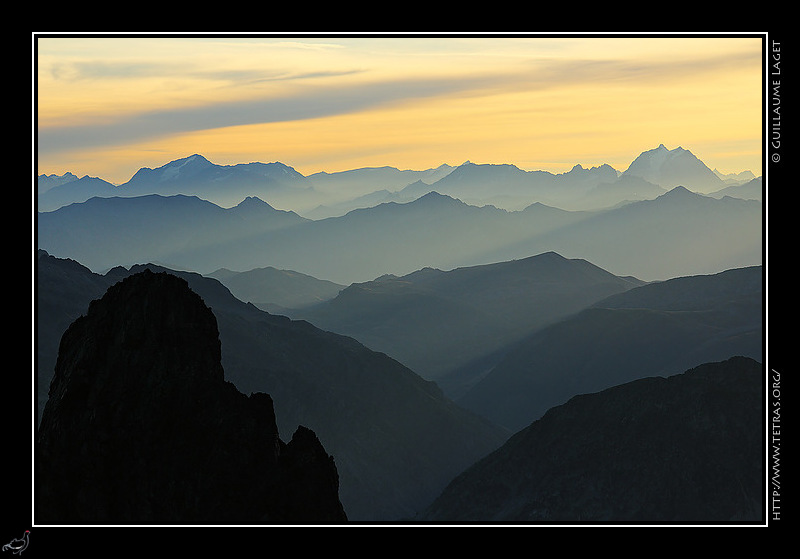 Photo : Crtes de Maurienne depuis Belledonne 
