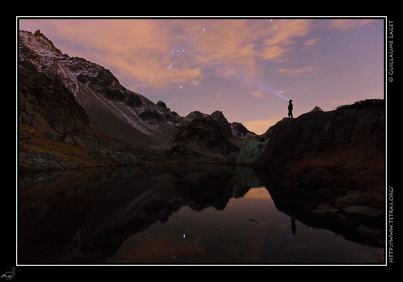 Photo : Lac Noir des Frices, Belledonne 
