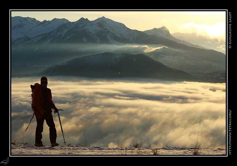 Photo : Panorama sur le Champsaur depuis les abords du Col de Gleize, Gapenais 
