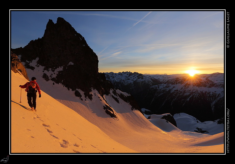 Photo : Col de la Balmette, Belledonne 
